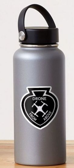  Drone from above, kis matrica
