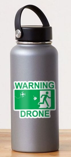  Warning drone, kis matrica
